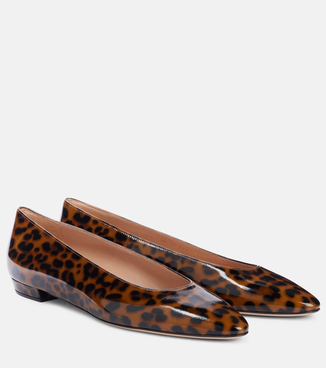 Gianvito Rossi - Amelia patent leather ballet flats