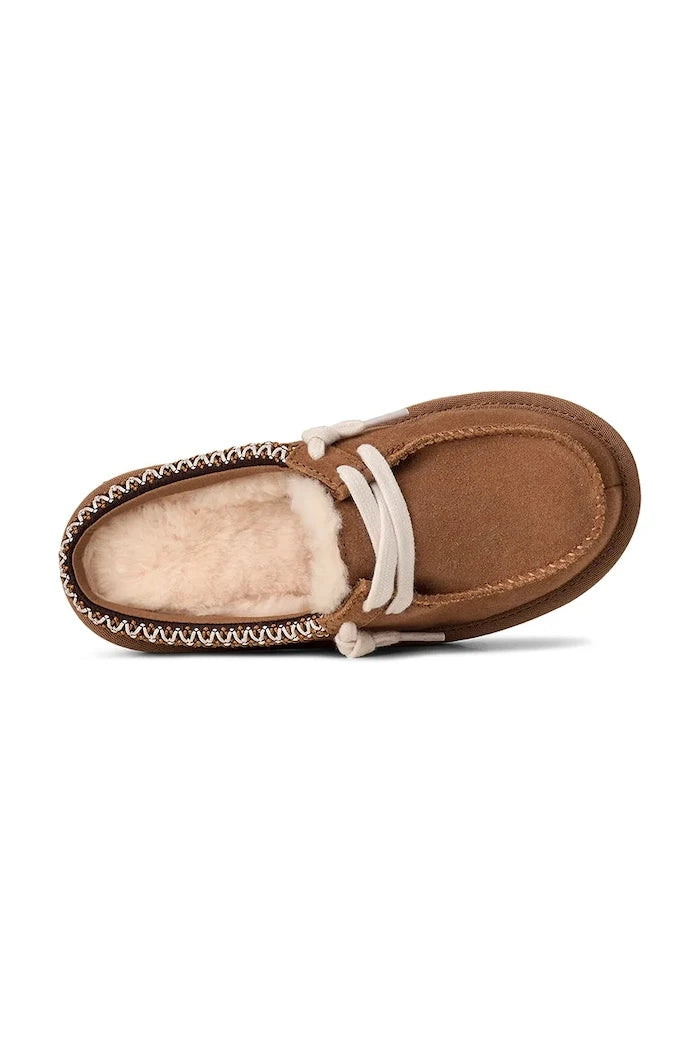 Детски велурени чехли UGG TASMAN MULE