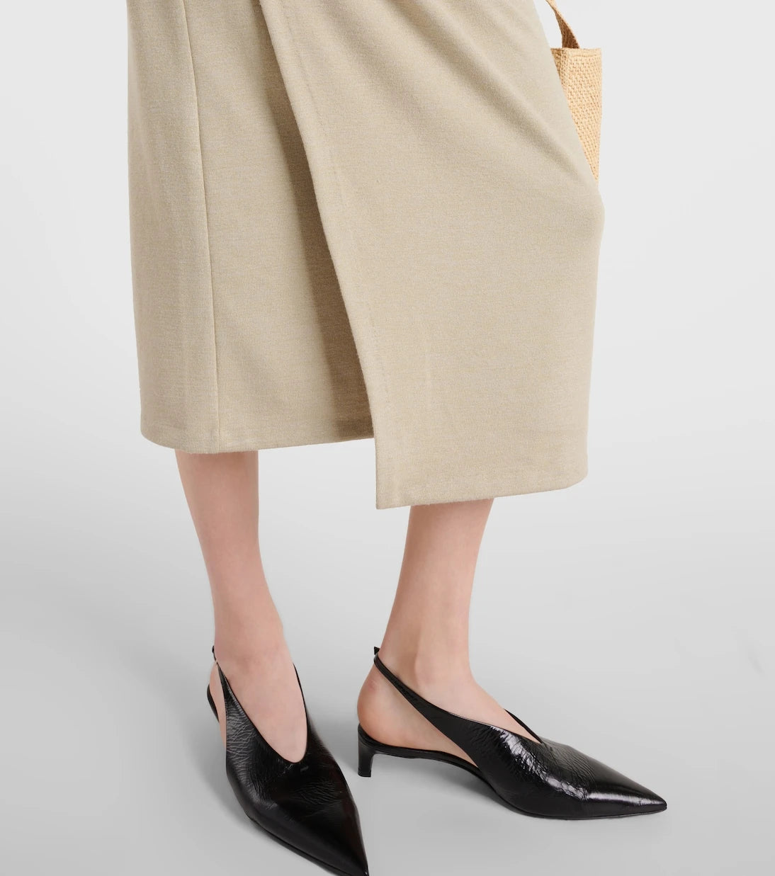 Vince - Jersey wrap skirt