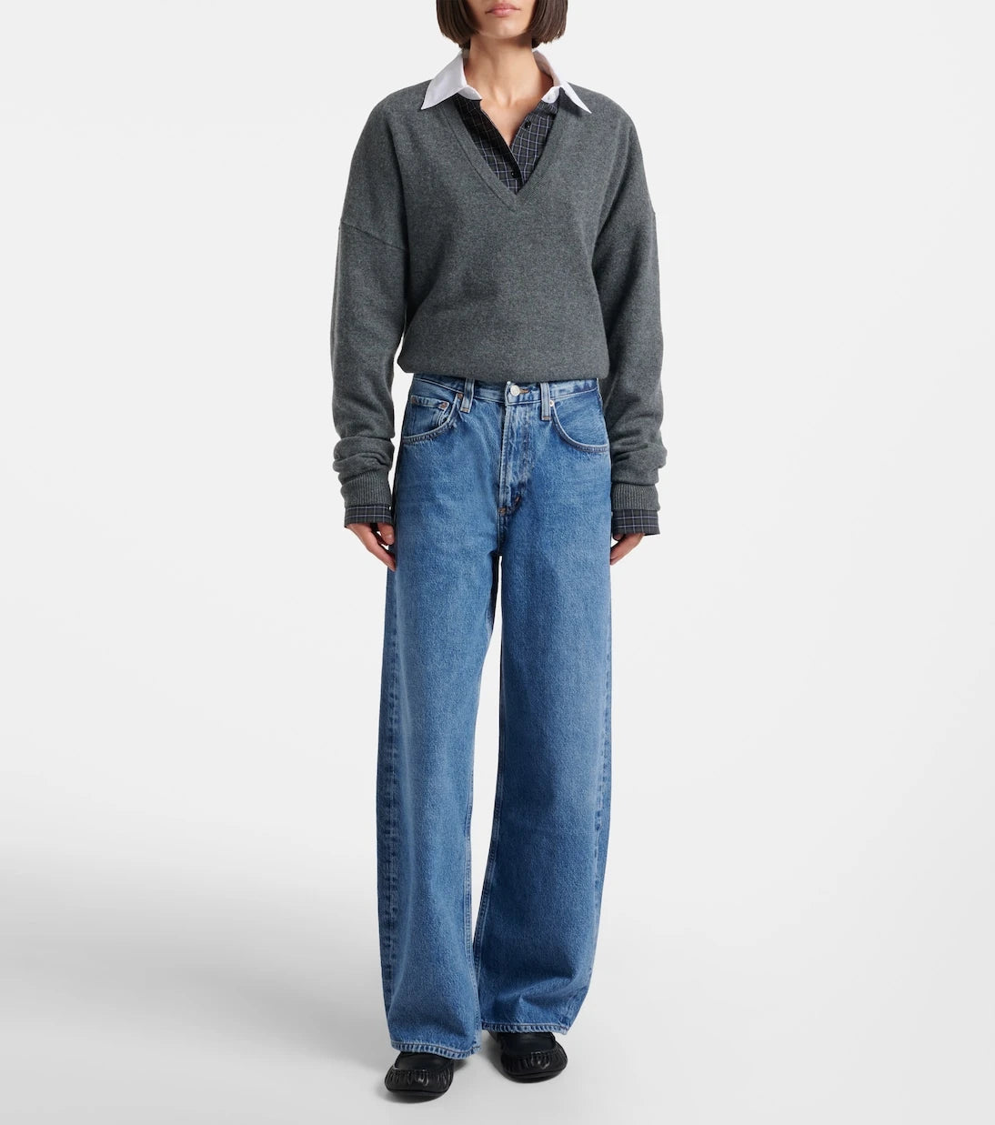 Agolde - Low Curve wide-leg jeans