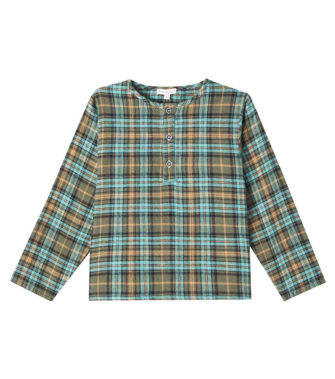 Bebe Organic - Sebastian checked cotton shirt