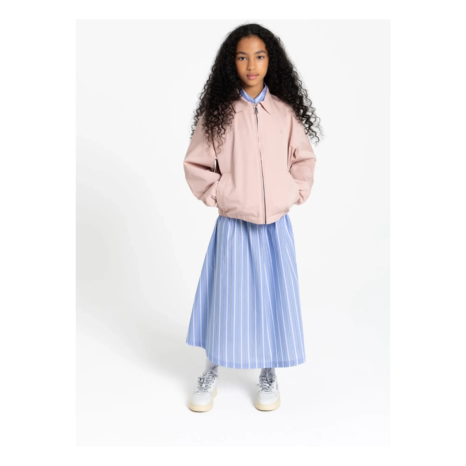 Finger in the nose - Sage jacket | Peach
