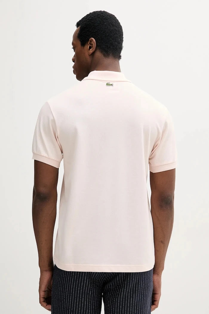 Памучна тениска с яка Lacoste