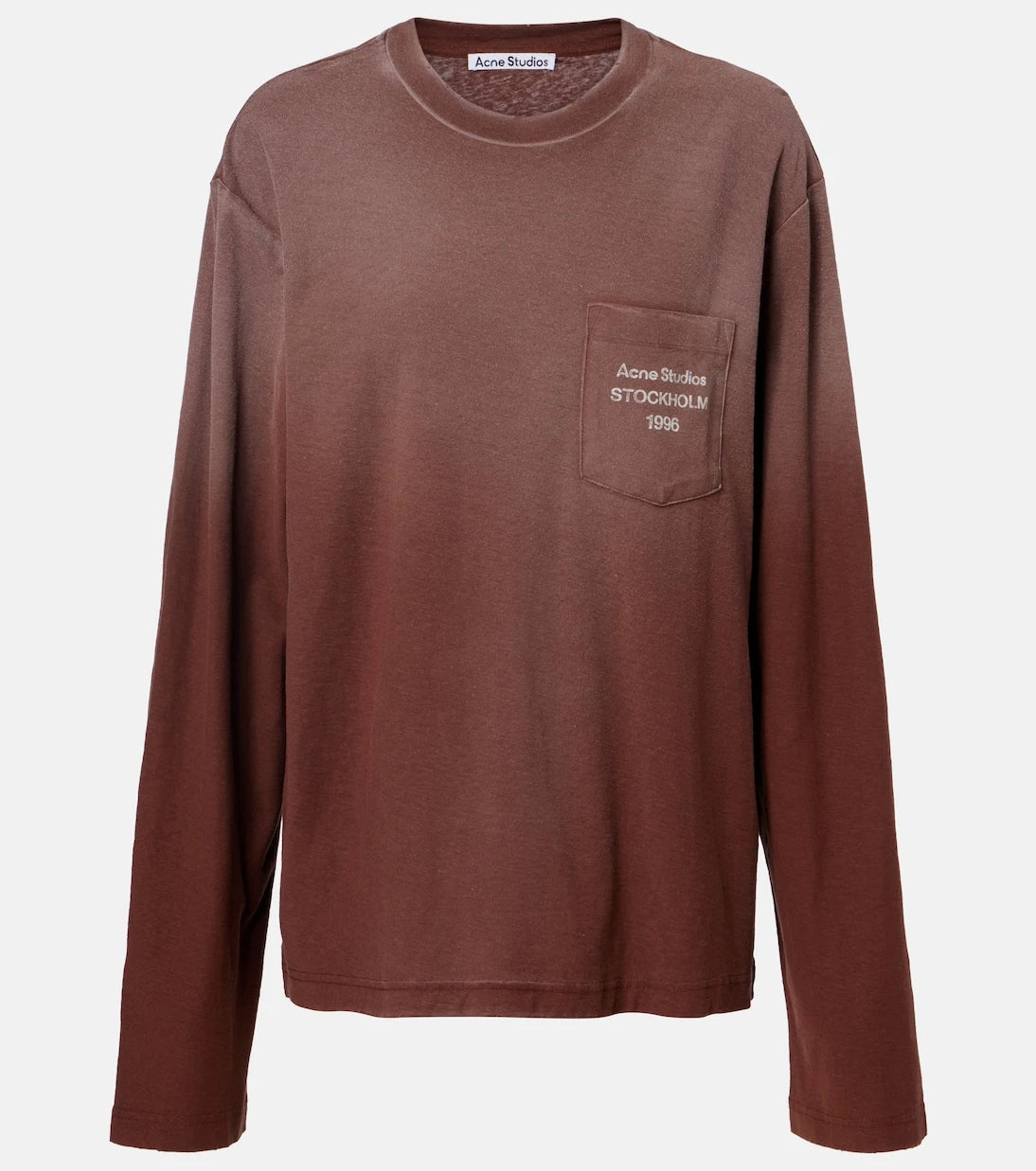 Acne Studios - Logo cotton and hemp jersey T-shirt