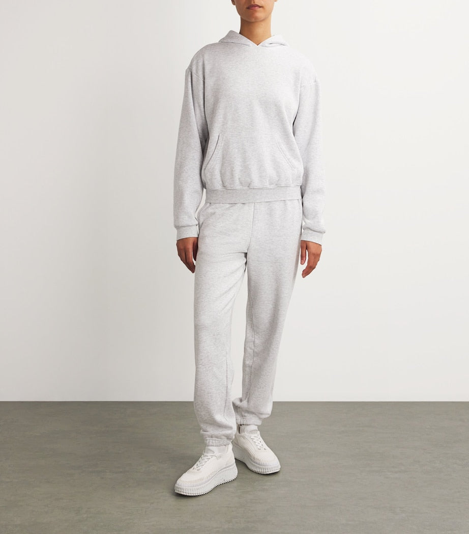 Skims Grey Fleece Classic Sweatpants