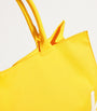 Yellow Large Cotton Logo Tote Bag
