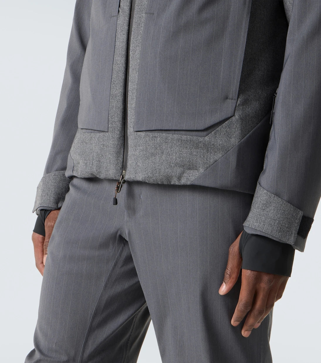Sease - Trace 2.0 pinstripe down jacket