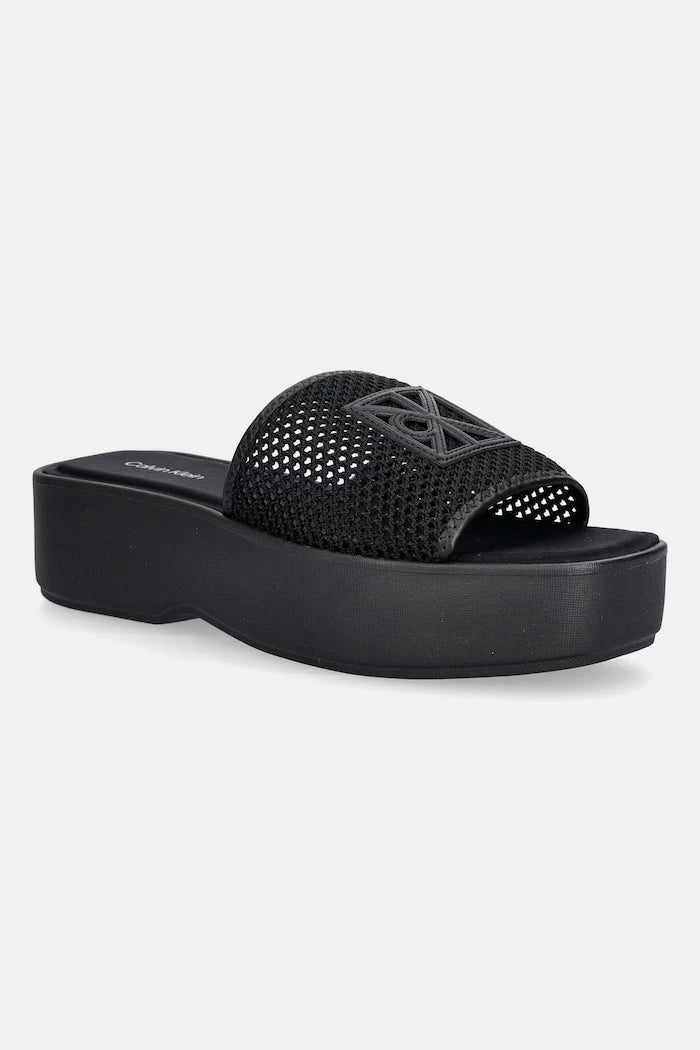 Calvin Klein чехли дамски FLATFORM SNDL MESH