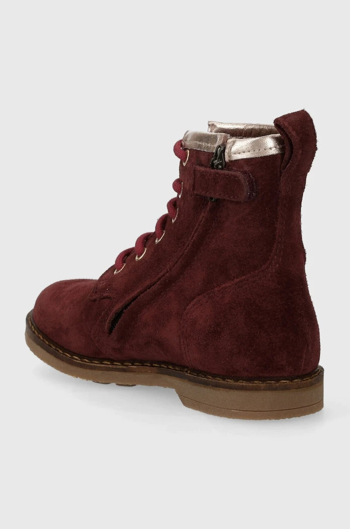 Детски велурени боти Pom D'api TRIP HI LACE