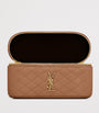 Saint Laurent Brown Lambskin Gaby Vanity Bag