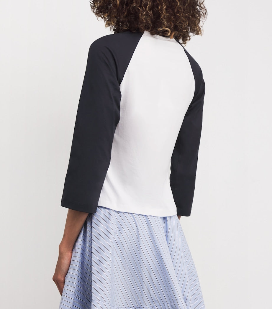 White Organic Cotton Kitty Baby T-Shirt