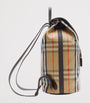 Leather-Trim Check Highlands Backpack