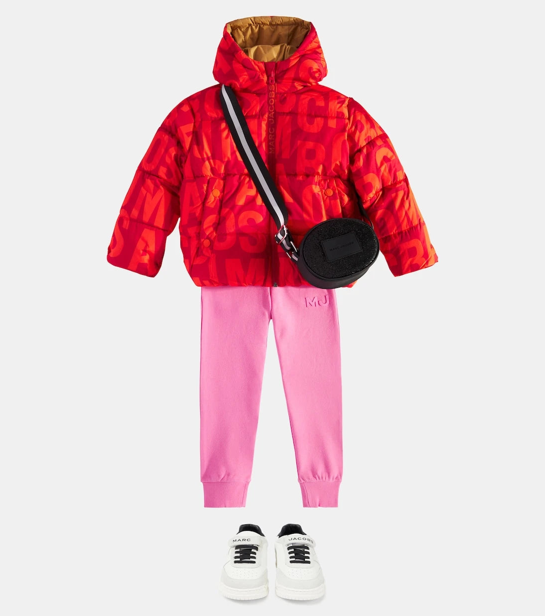 Marc Jacobs Kids - بنطلون رياضي من القطن الجيرسيه