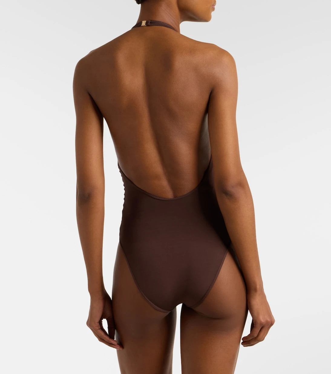 Zimmermann - Luna halterneck open-back bodysuit