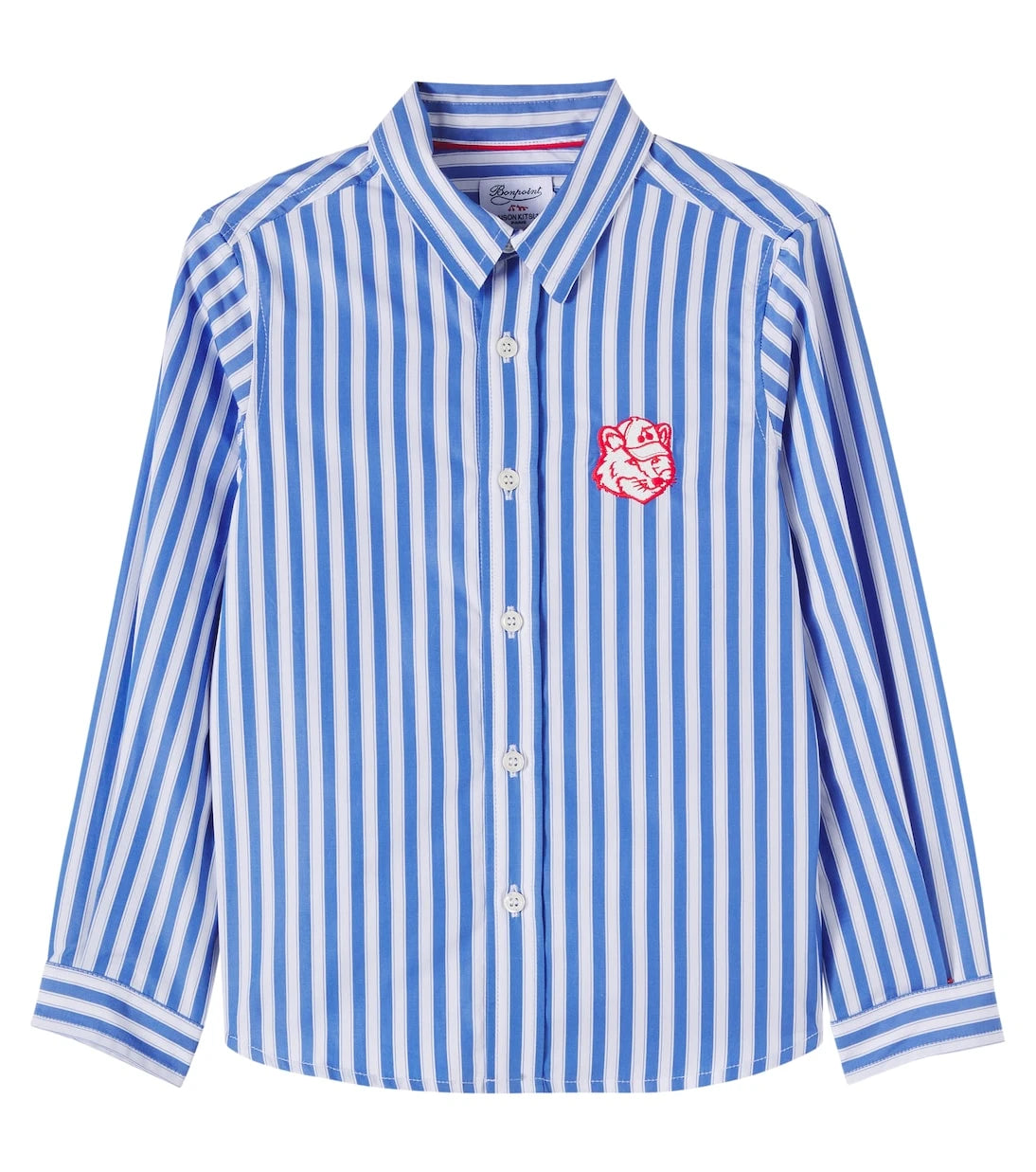 Bonpoint - x Maison Kitsuné Tangui striped cotton shirt