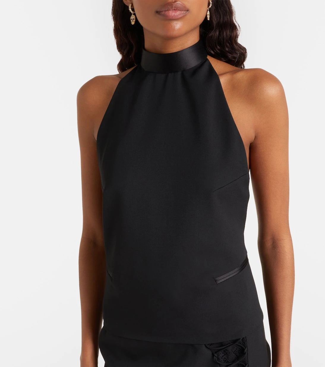 McQueen - Satin top