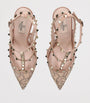 Lace Rockstud Pumps 100