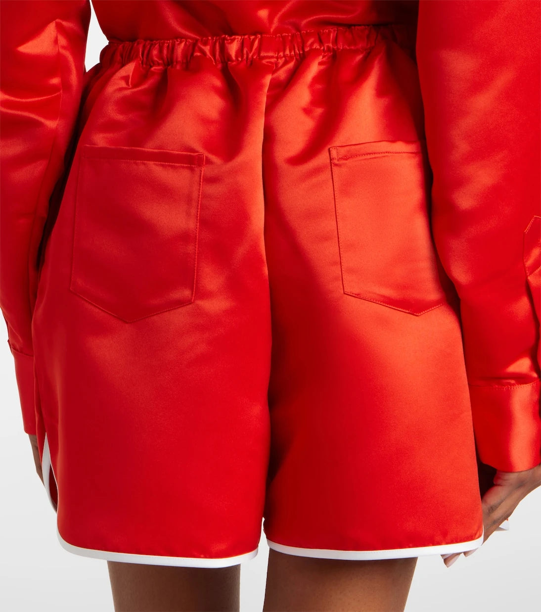 The Frankie Shop - Adia satin shorts