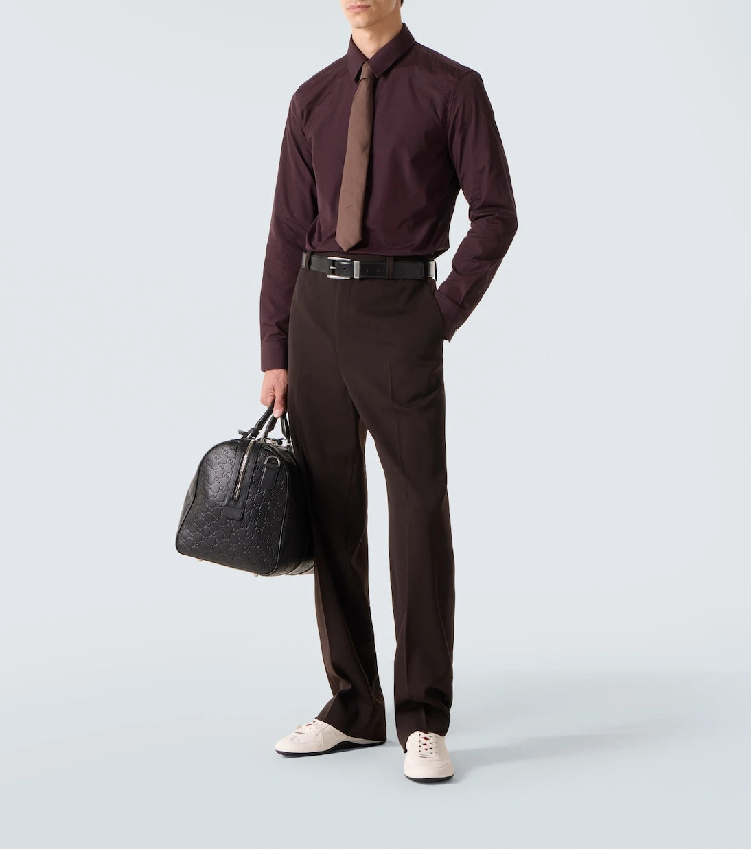 Gucci - Gucci Shift leather sneakers