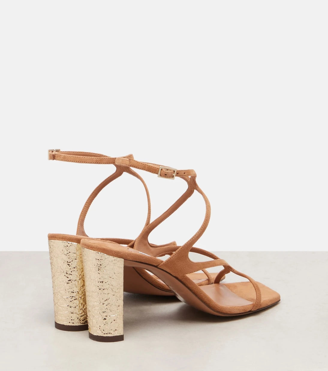 Jimmy Choo - Azie 85 embellished suede sandals