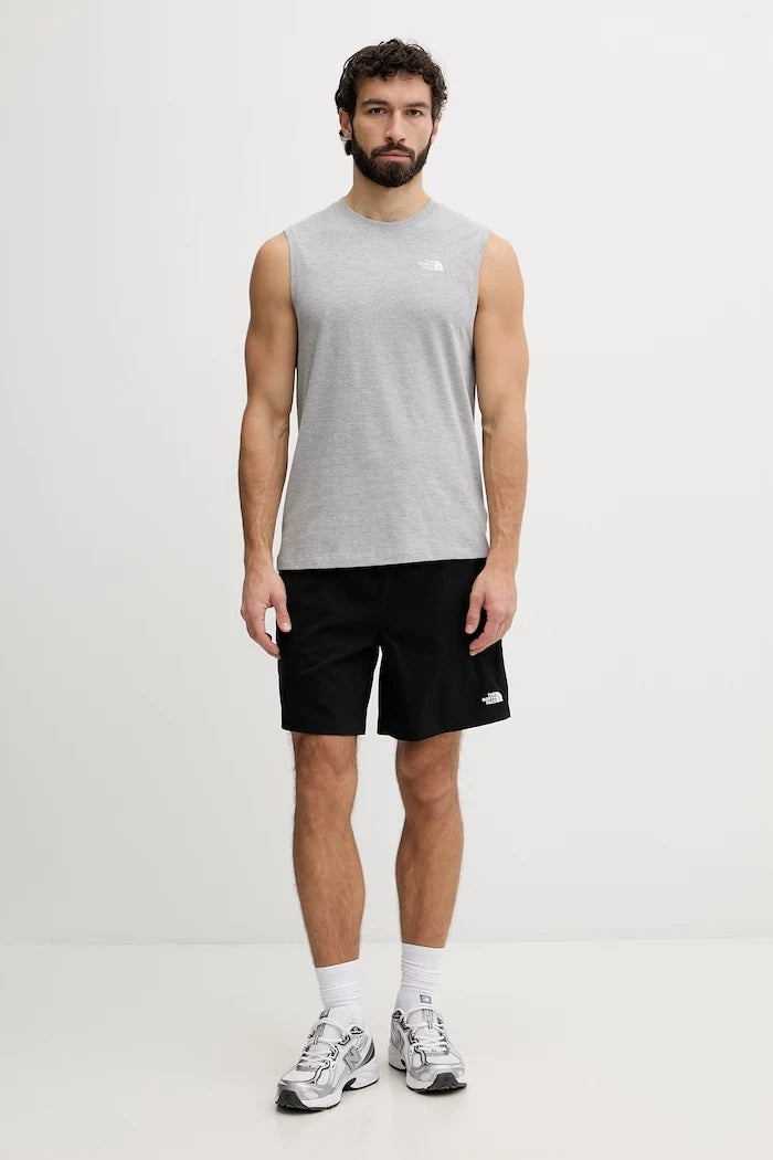 The North Face топ мъжки с памук Essential Simple Dome