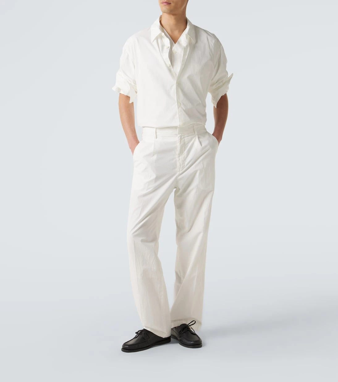 Auralee - Cotton straight pants