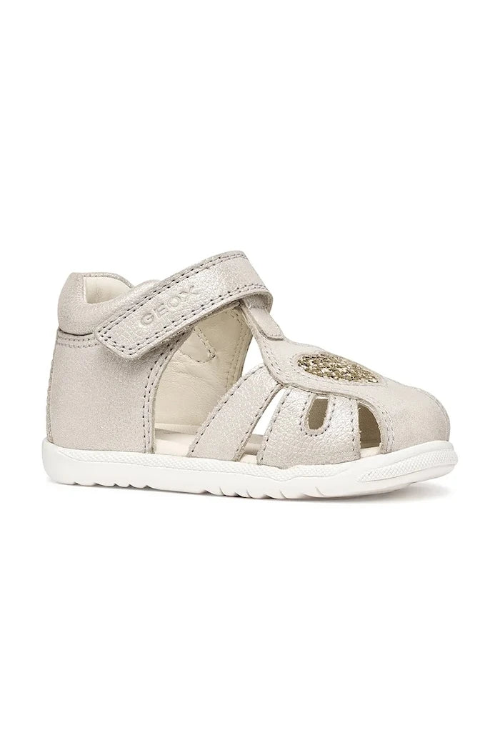 Geox сандали за деца от кожа SANDAL MACCHIA
