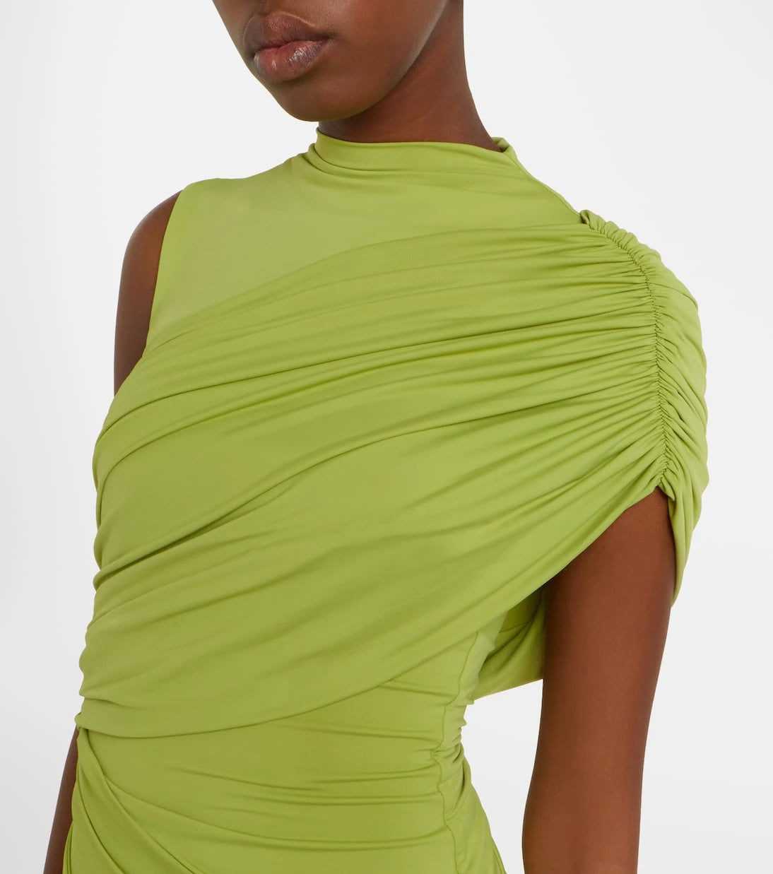 De La Vali - Ravenna draped jersey minidress