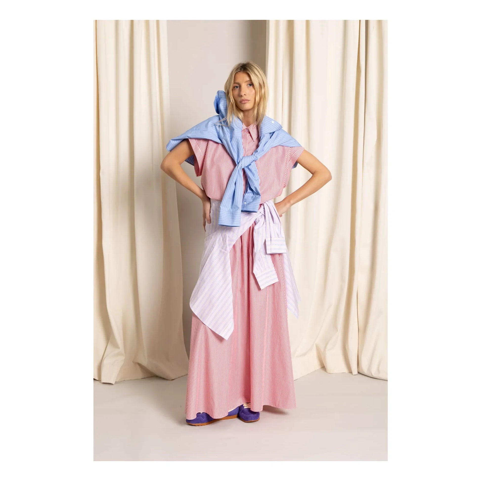 Smallable Woman - Kanel Striped Shirt | Lilac