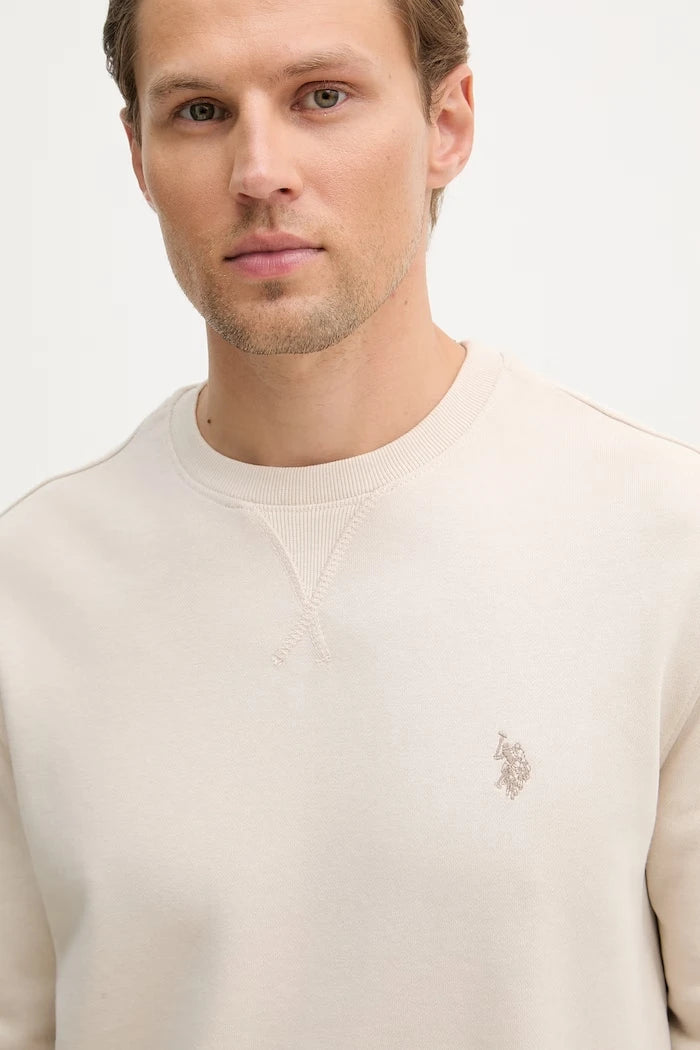 U.S. Polo Assn. Суичър мъжки с памук DHM LB CREW