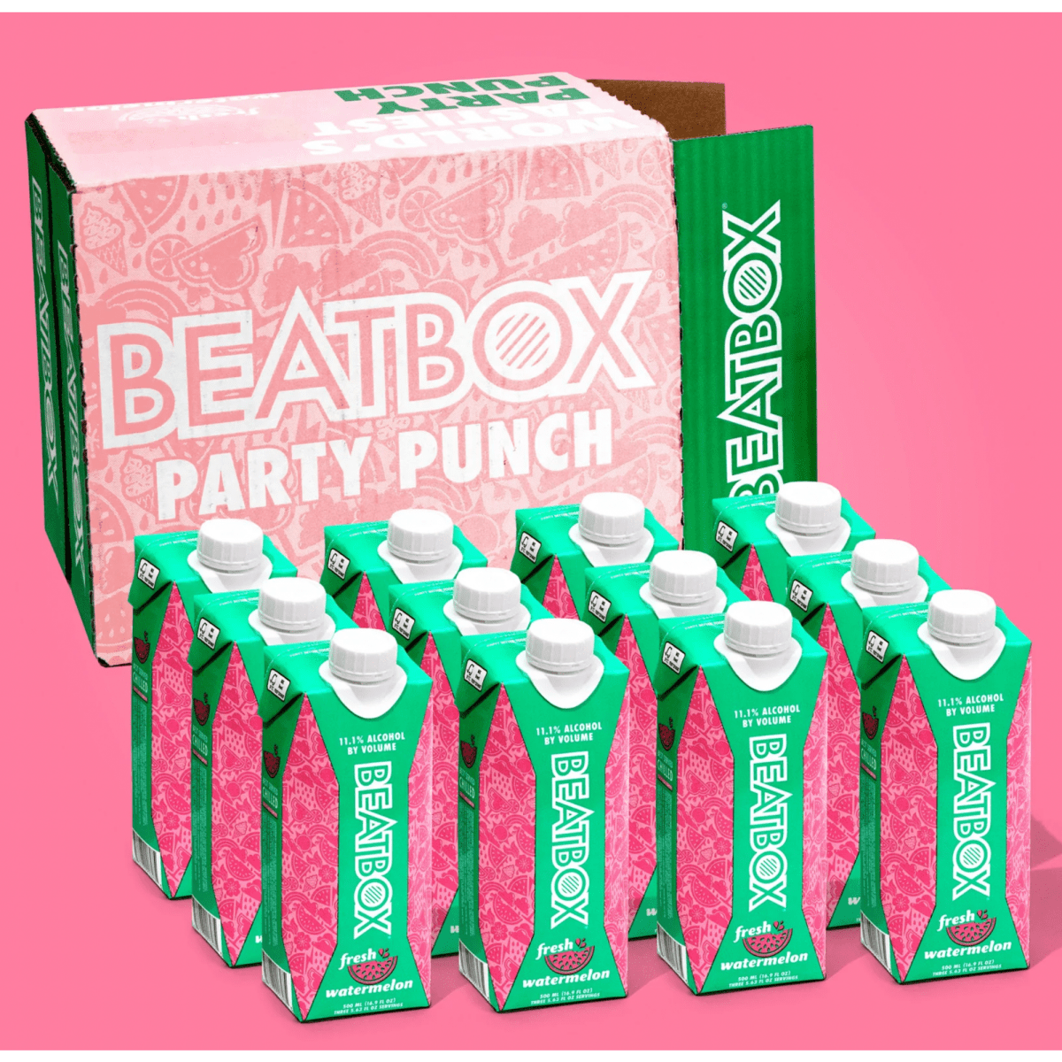 Beat Box Fresh Watermelon (12pk x 500mL)