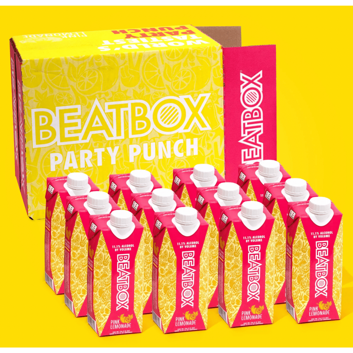 Beat Box Pink Lemonade (12pk x 500mL)