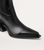 Black Cece 60 Leather Ankle Boots
