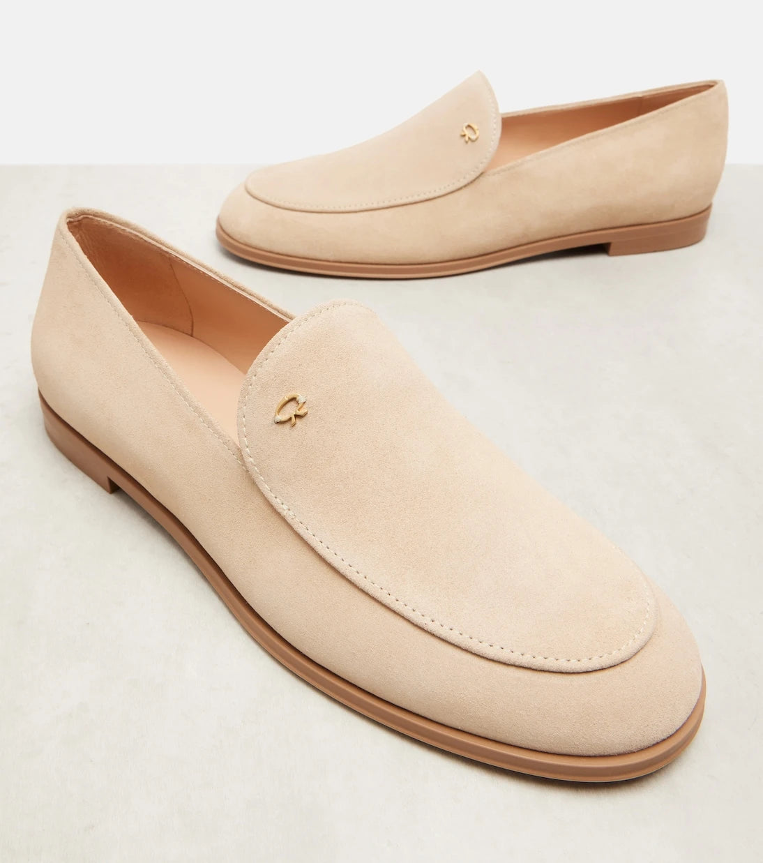 Gianvito Rossi - Suede loafers
