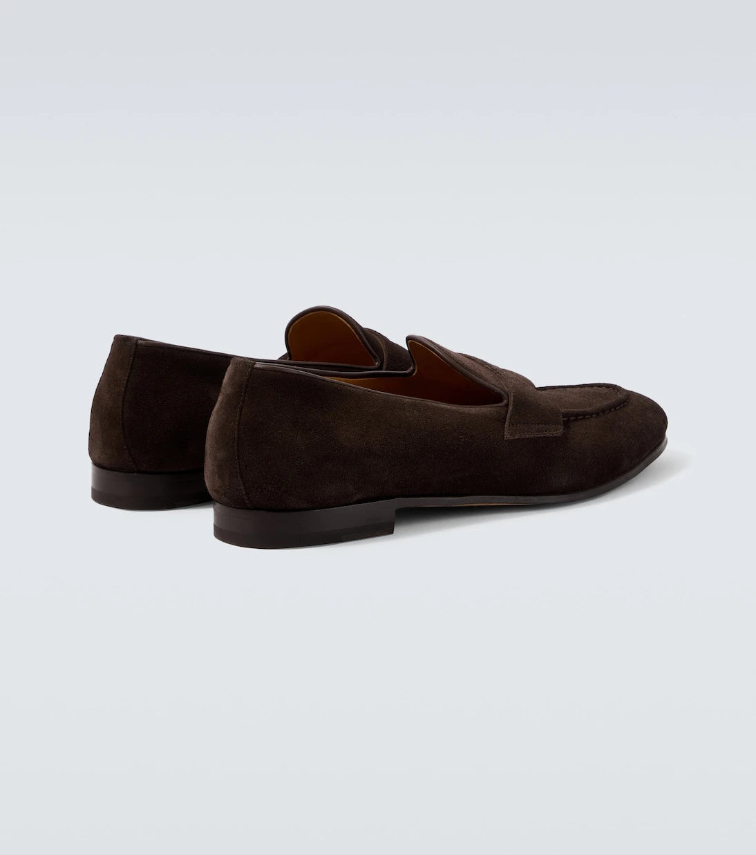 Kiton - Suede penny loafers
