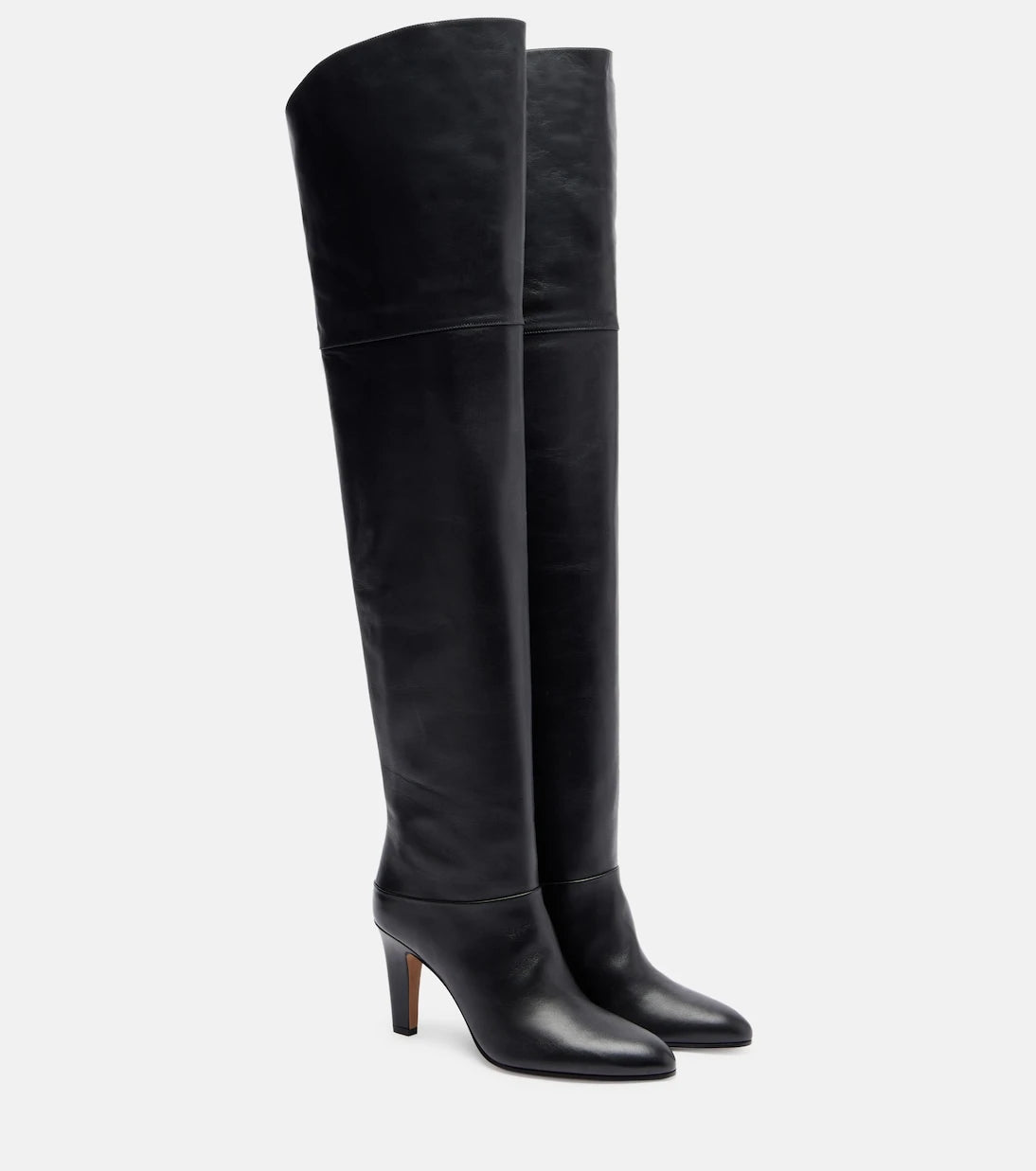 Chloé - حذاء Eve 85 الجلدي طويل حتى الفخذين