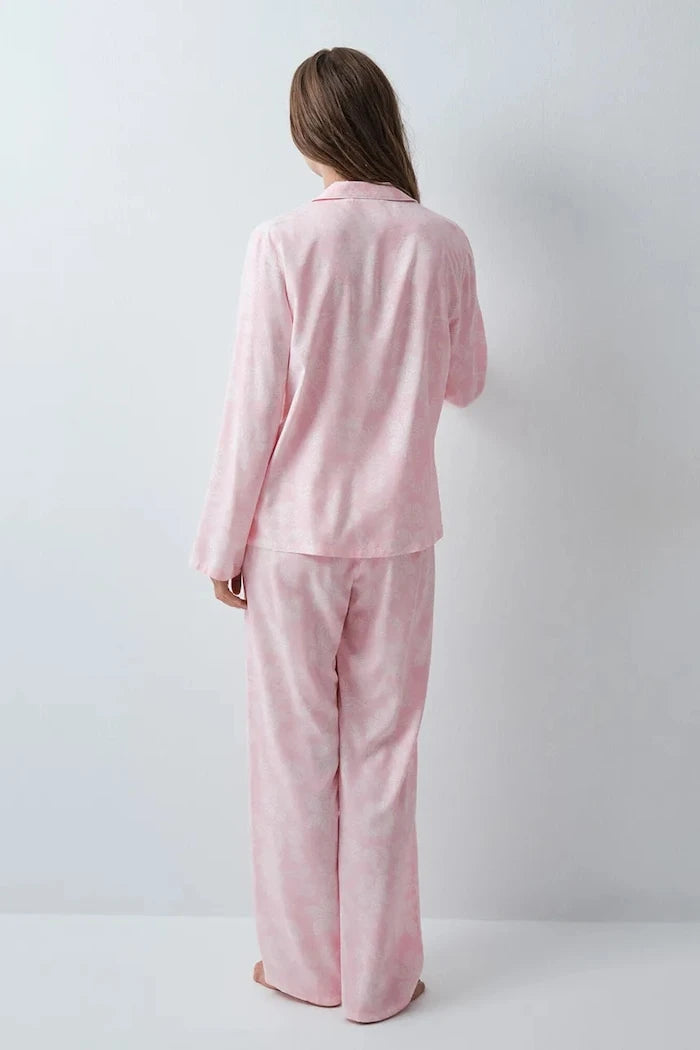women'secret kadın viskon iki parçalı pijama