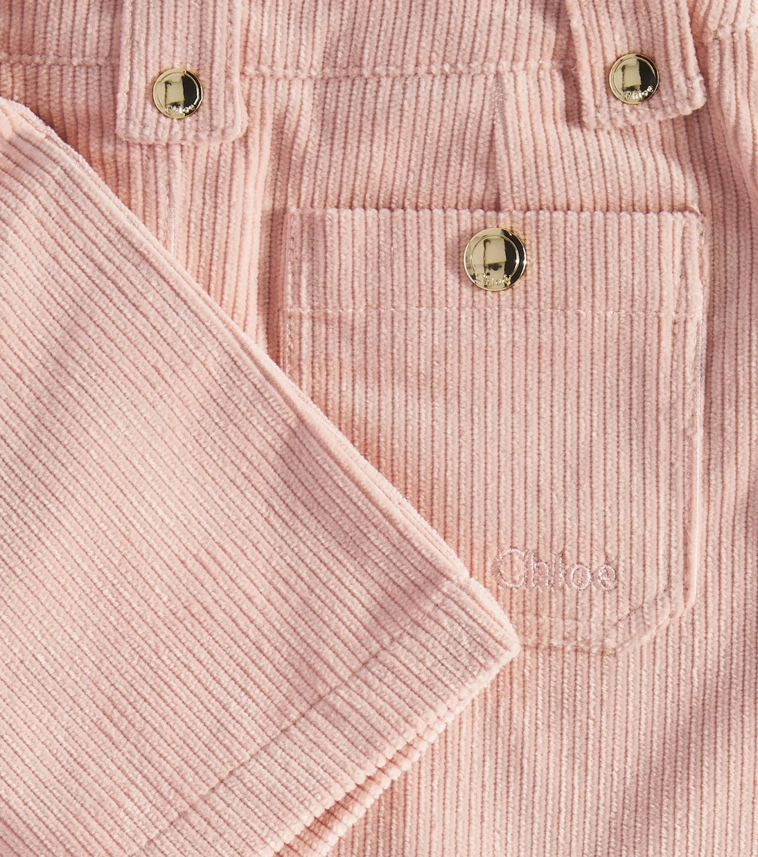 Chloé Kids - Cotton corduroy skirt