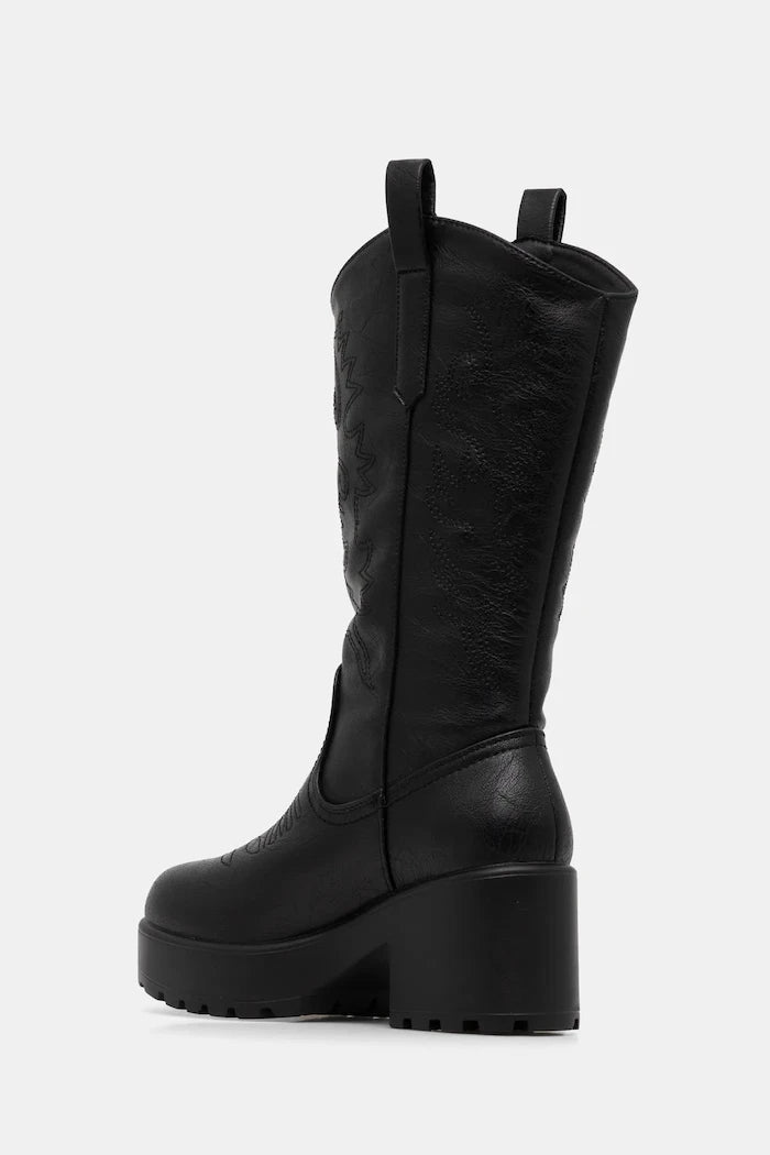 Koi Footwear Wintu Uzun Kalın Western Çizme