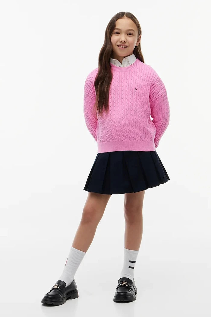 Tommy Hilfiger pamuk çocuk kazak