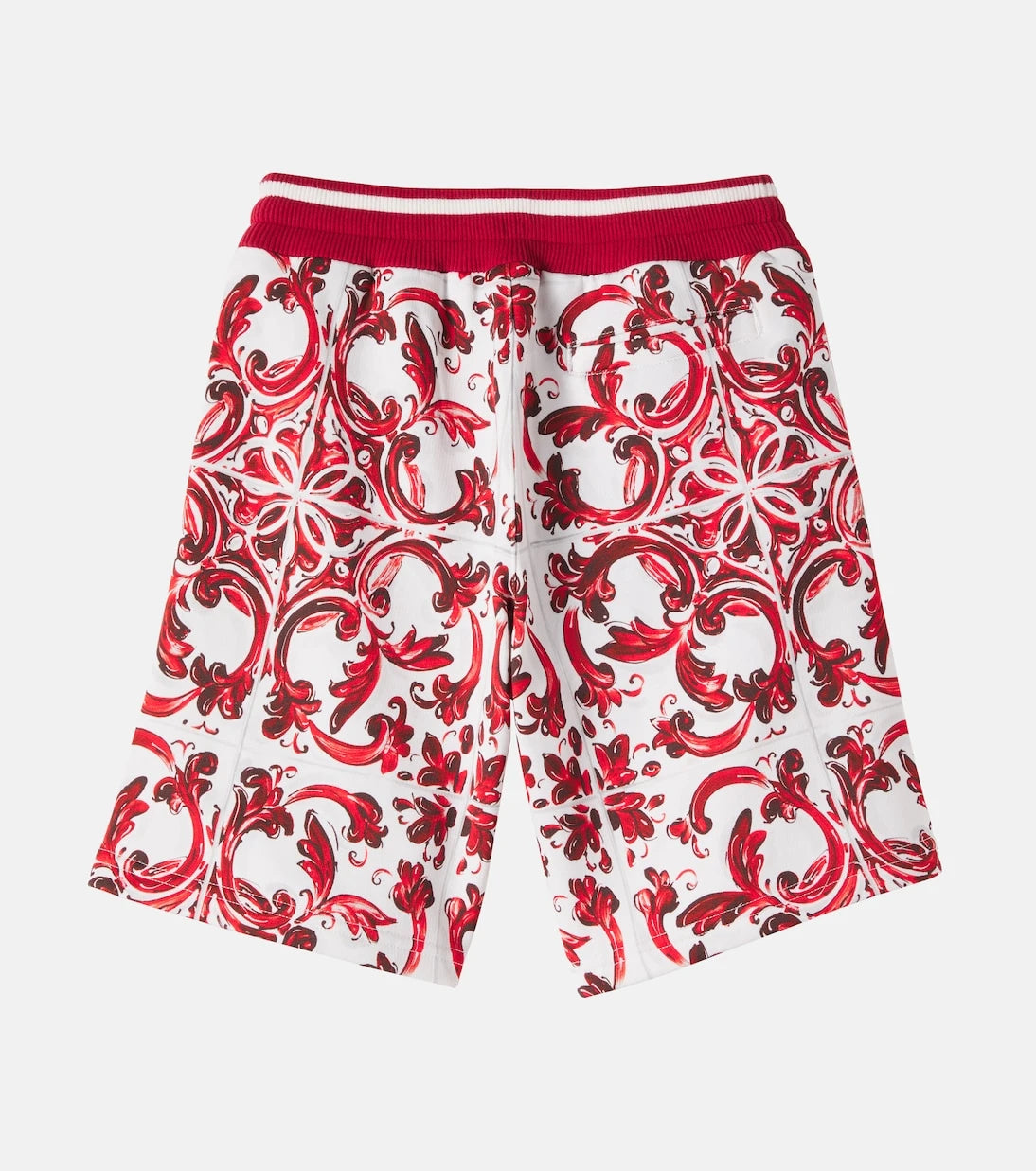 Dolce&Gabbana Kids - Printed cotton shorts