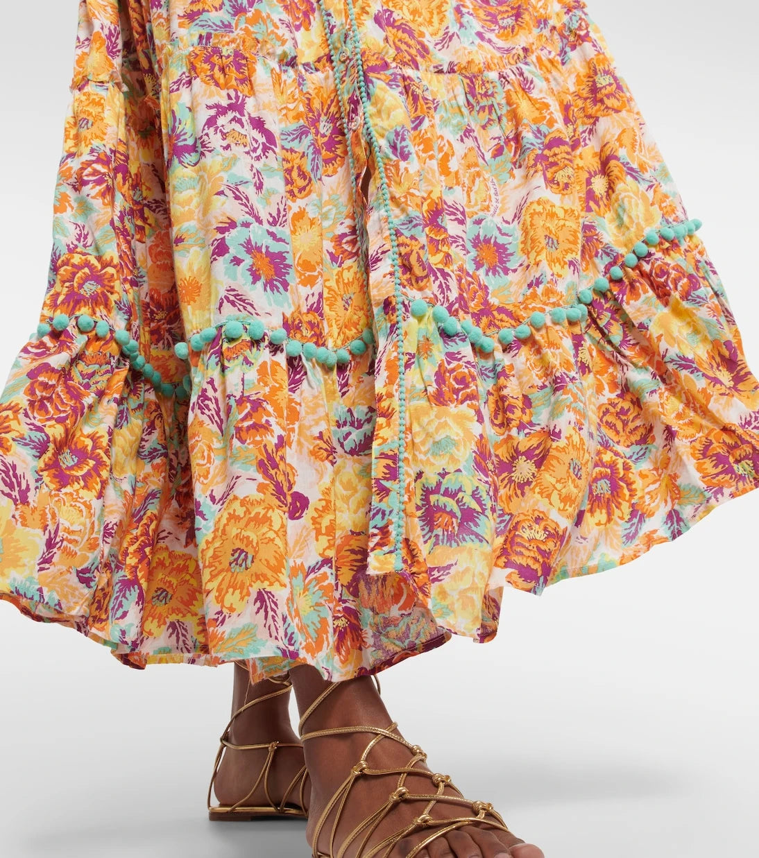Poupette St Barth - Ivy floral maxi dress