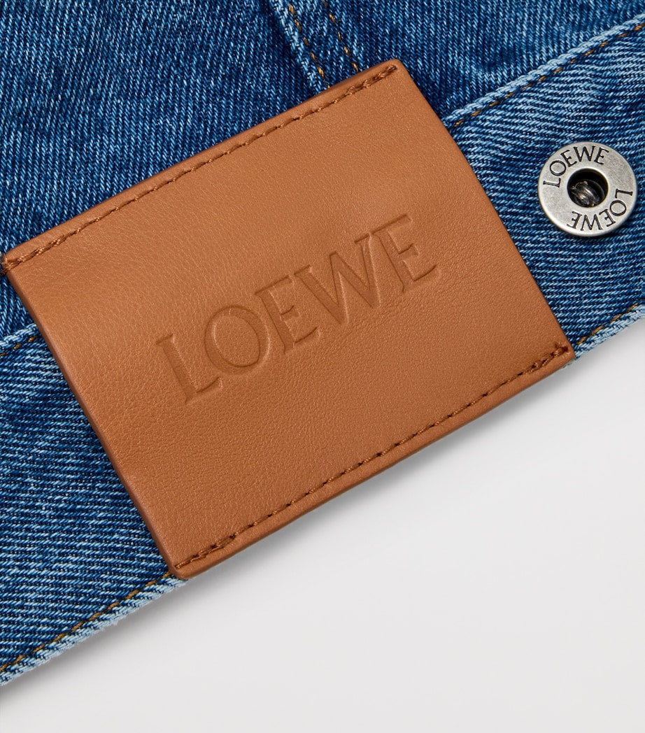 LOEWE Blue Anagram Denim Jacket