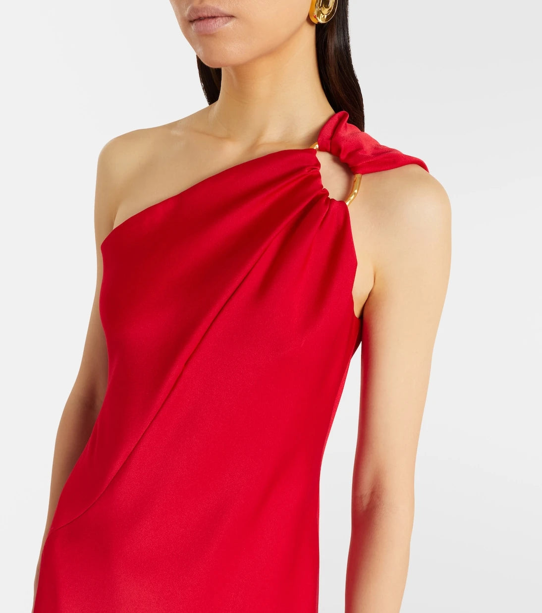 Max Mara - Entrata satin midi dress