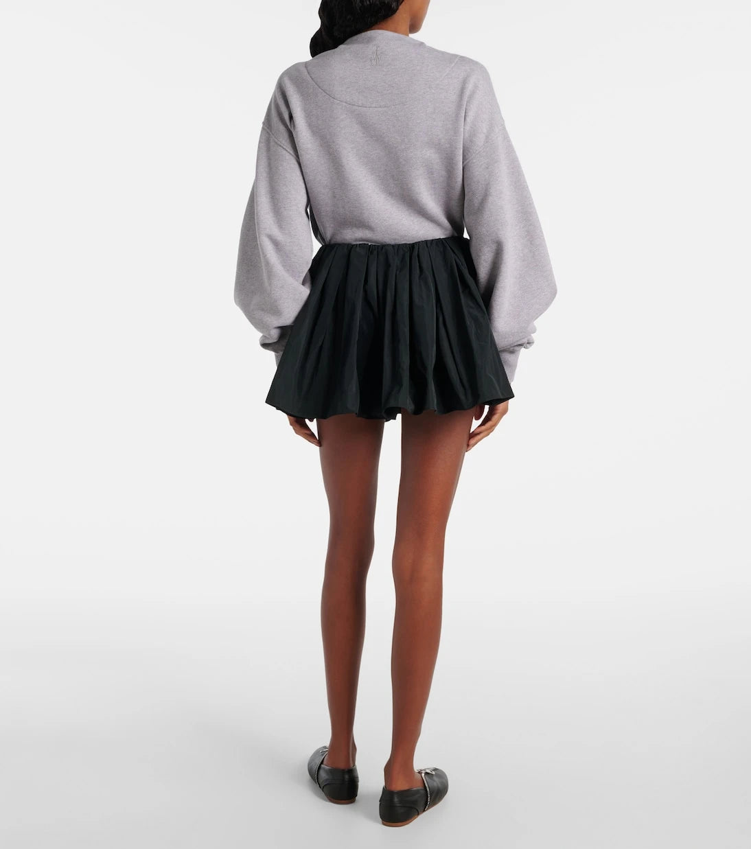 JW Anderson - Gathered taffeta skort