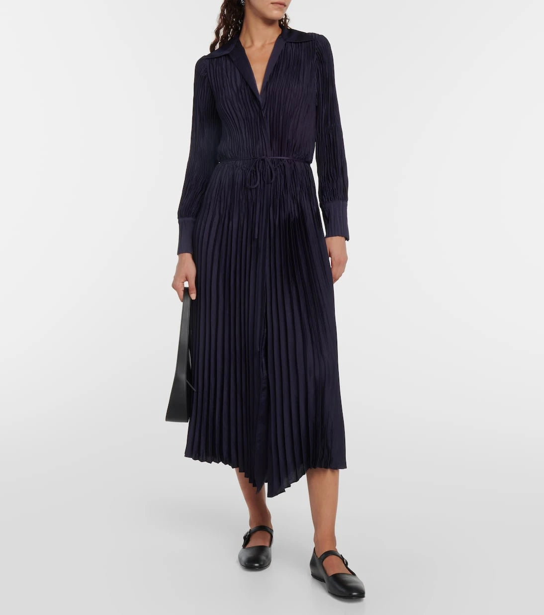 Vince - Pleated midi dress