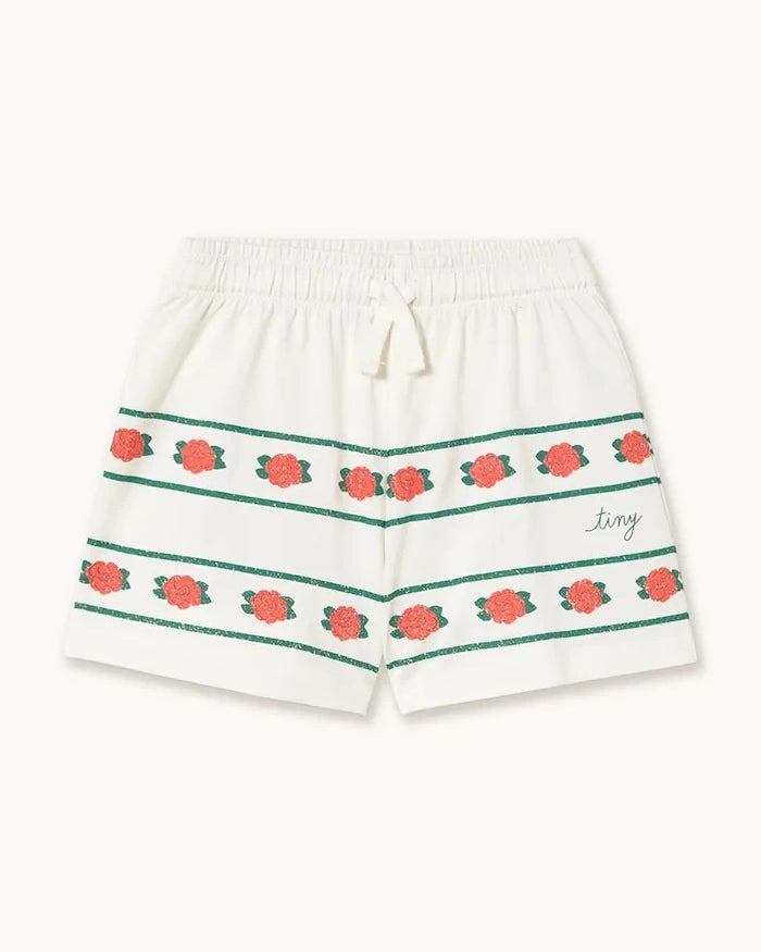 Tinycottons ROSES SHORTS Çocuk Pamuklu Kısa Pantolon