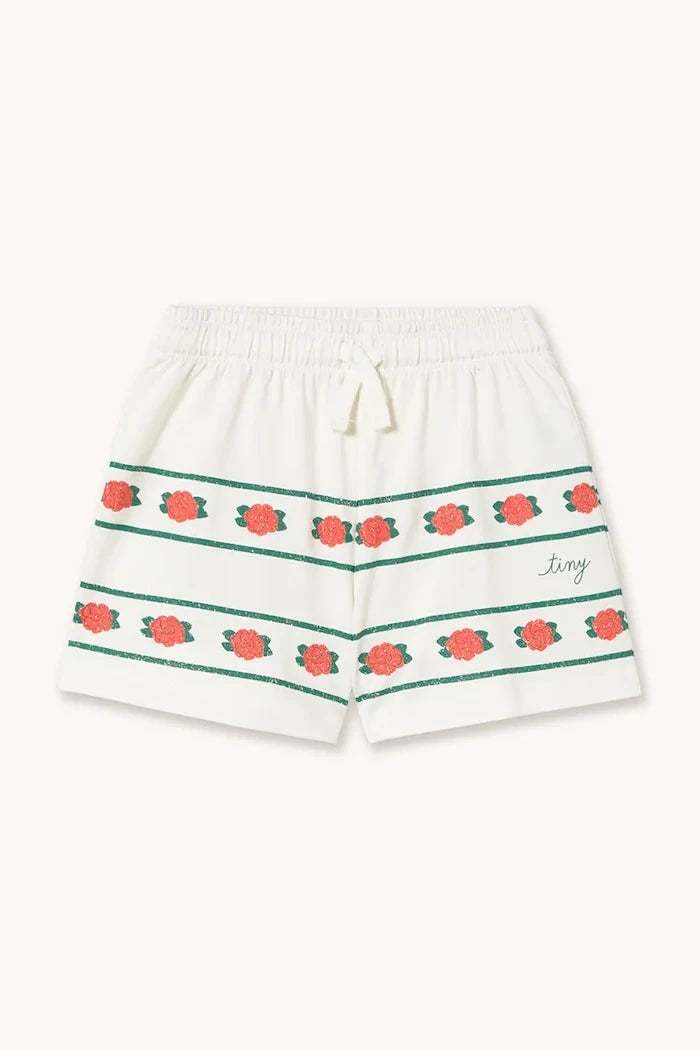 Tinycottons ROSES SHORTS Çocuk Pamuklu Kısa Pantolon