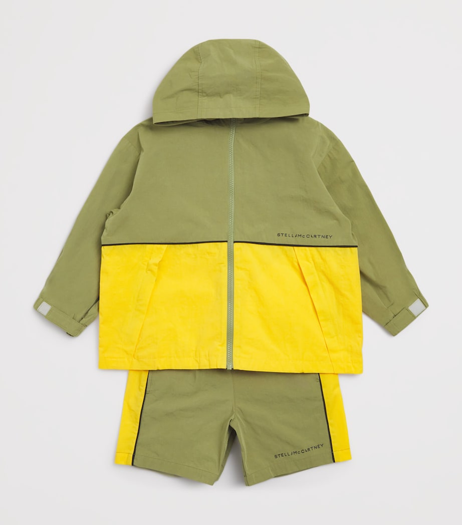 Stella McCartney Kids Two-Tone Drawstring Swim Shorts (3-14 Years)