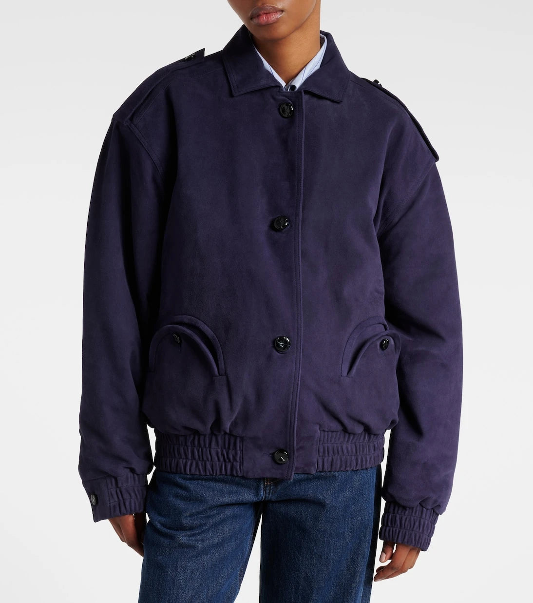 Blazé Milano - Viva Charlie suede bomber jacket